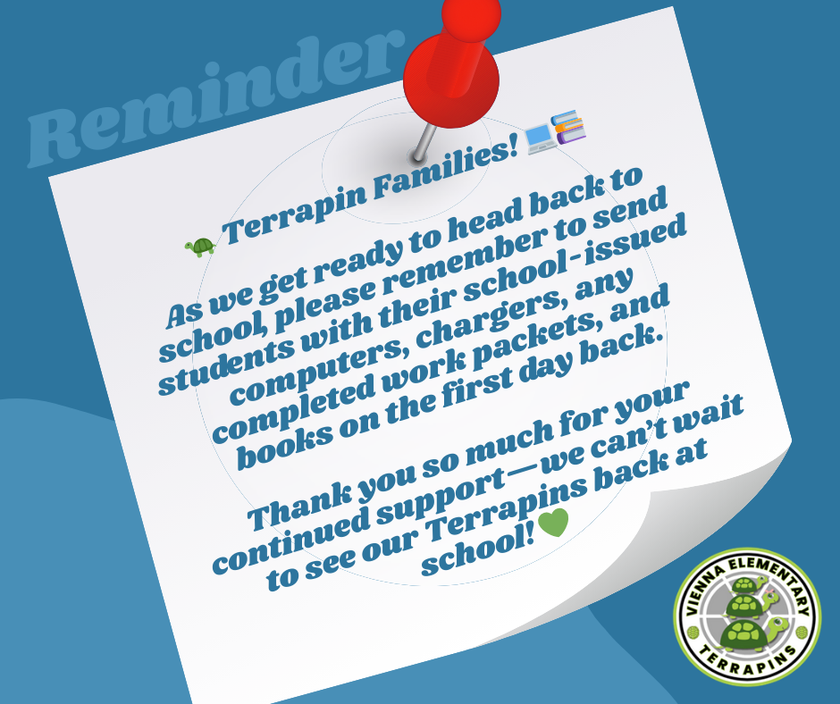 reminder return computers