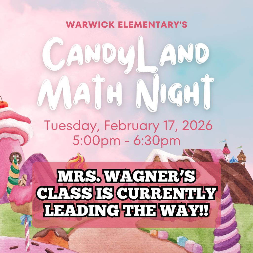 Warwick's Candy Land Math Night