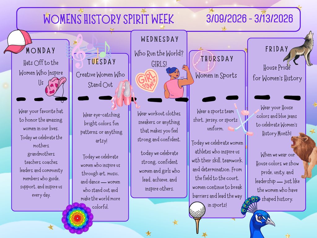 Womens History Spirit Week