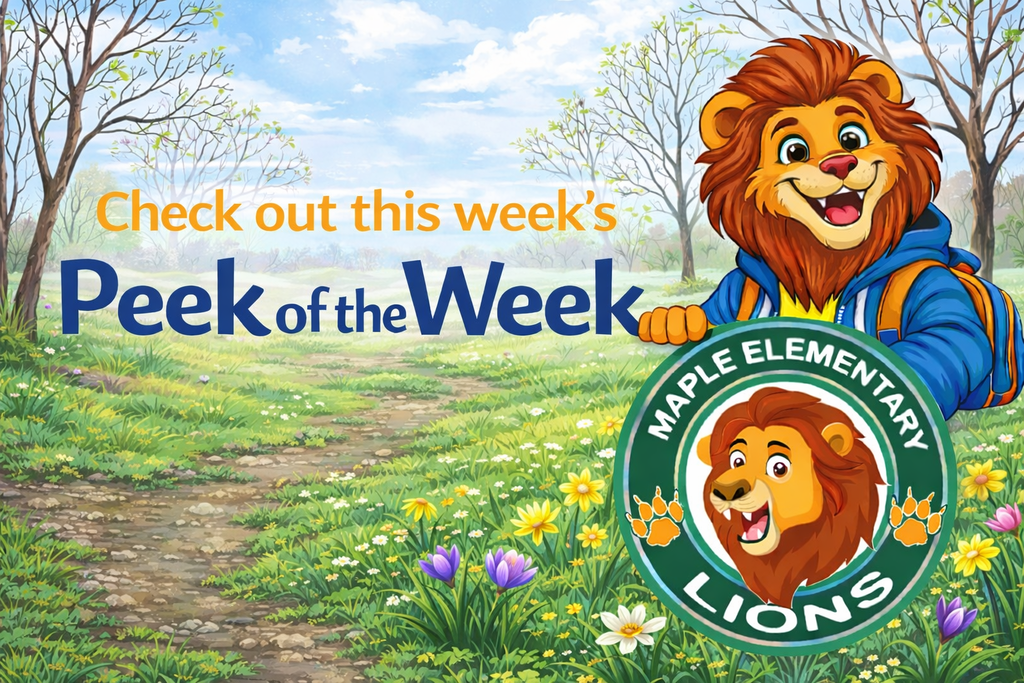 Check out this Week's Peek of the Week