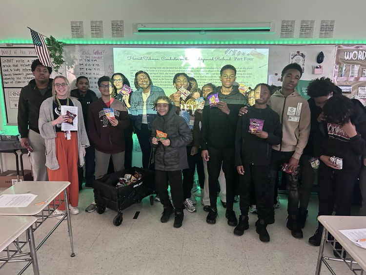 8th grade rocked testing and behavior last week!