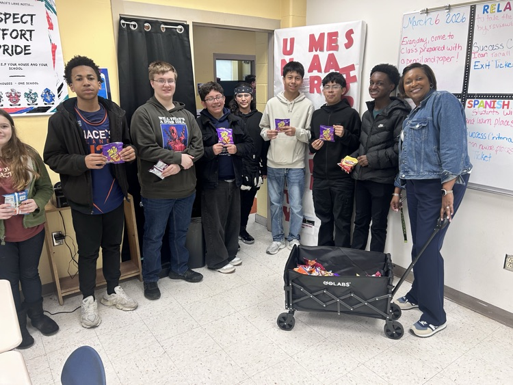 8th grade rocked testing and behavior last week!