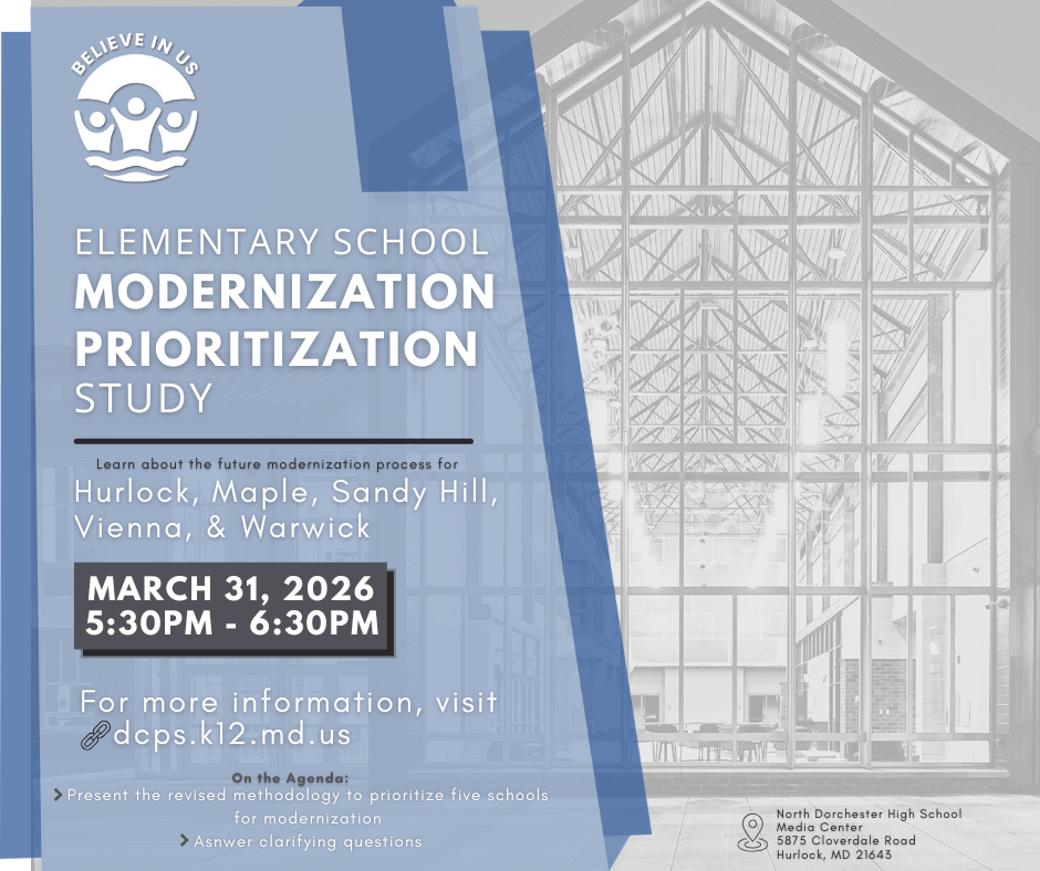 Elementary School Modernization Prioritization Study graphic