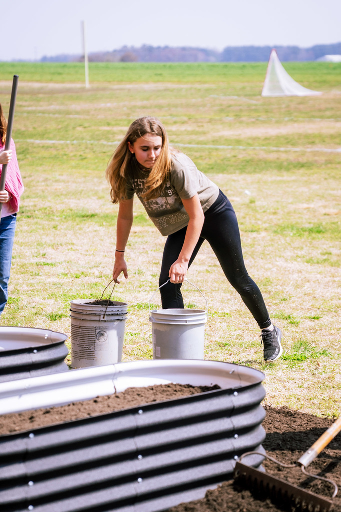 raised flower bed project