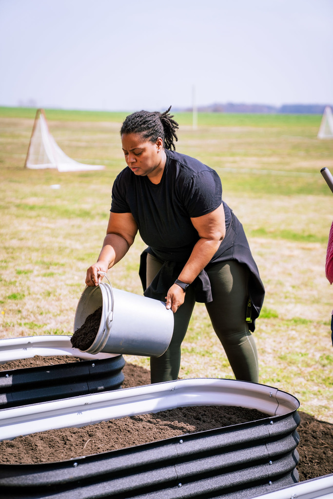 raised flower bed project