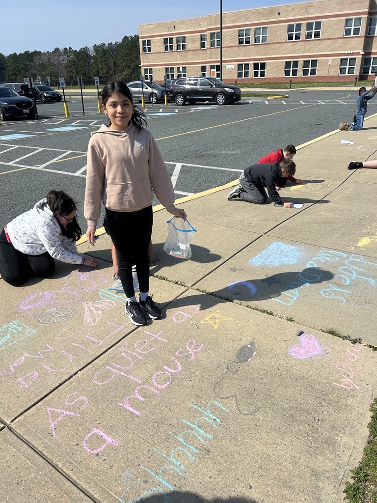 MLMS chalk the walk for figurative language