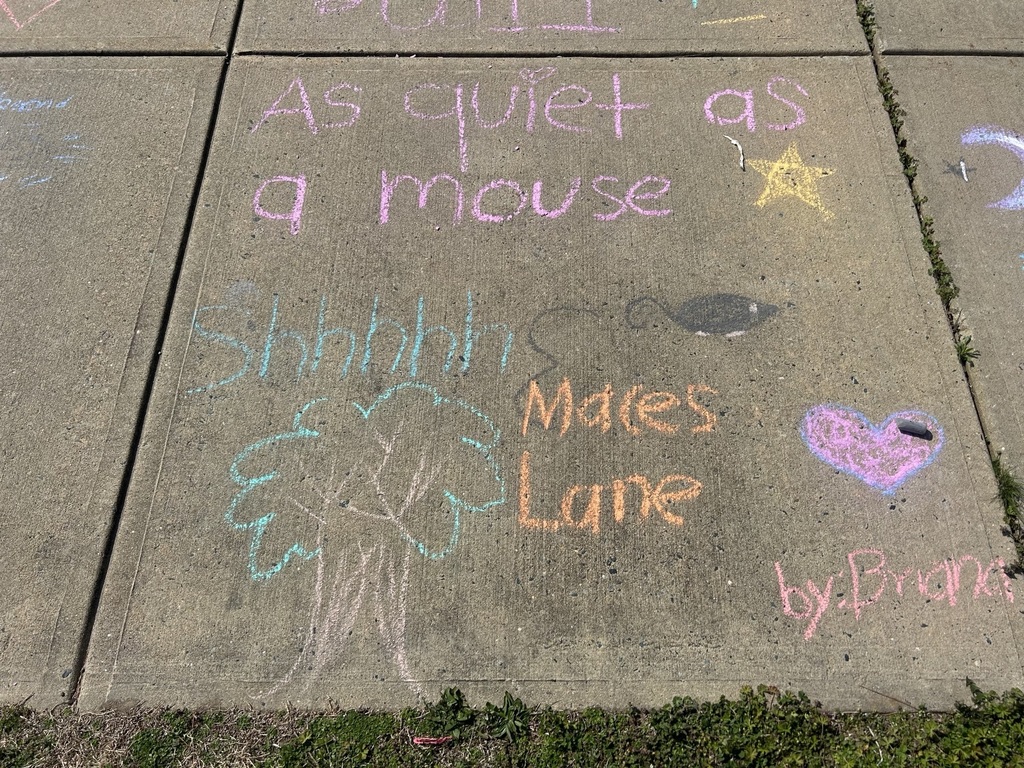 MLMS chalk the walk for figurative language