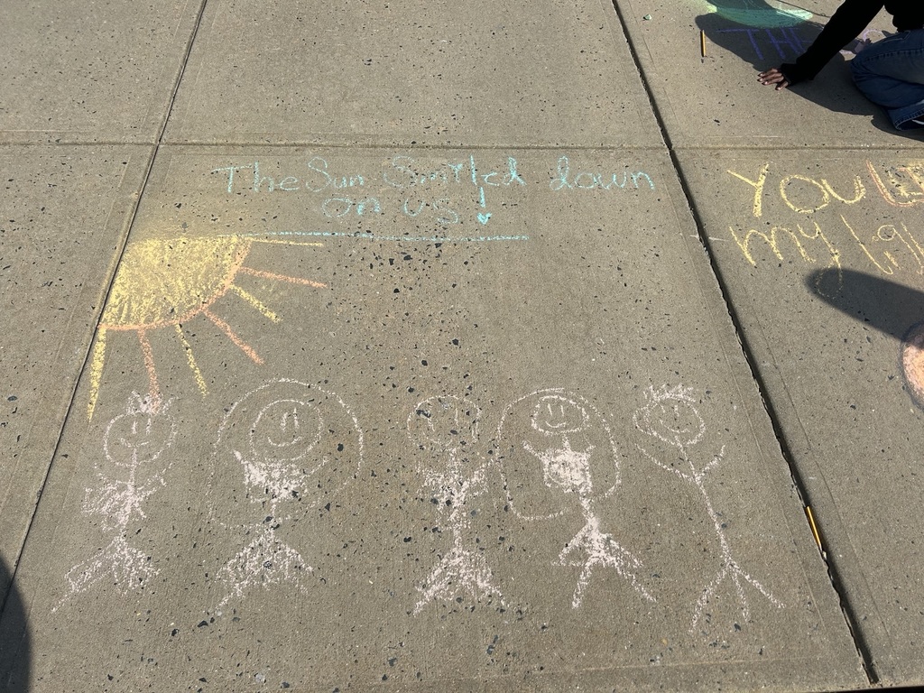 MLMS chalk the walk for figurative language
