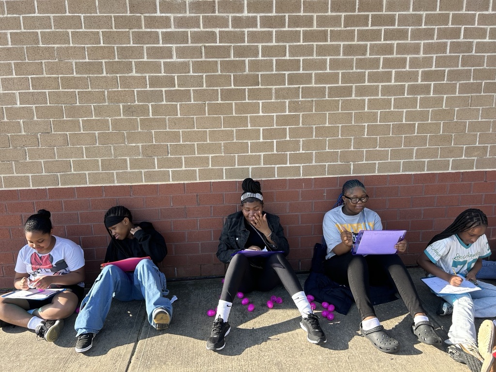 6th grade RELA getting prepared for MCAP! Students participated in a context clues egg hunt! 