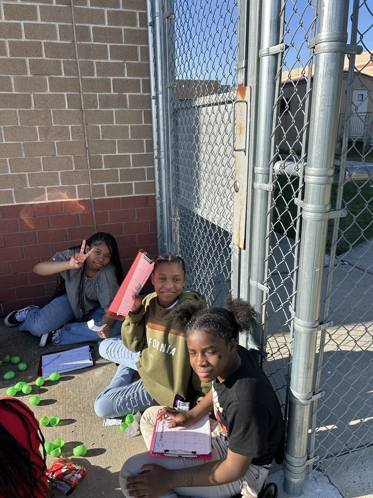 6th grade RELA getting prepared for MCAP! Students participated in a context clues egg hunt! 