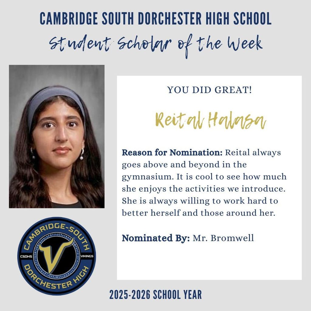 Student Scholar of the Week