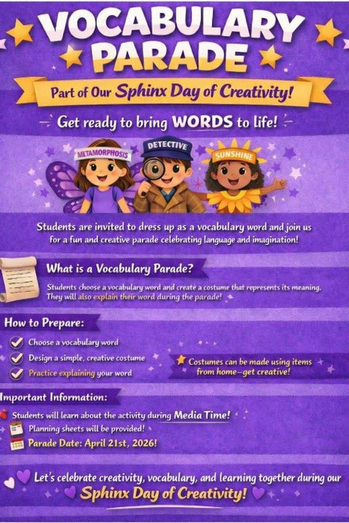 vocabulary parade 