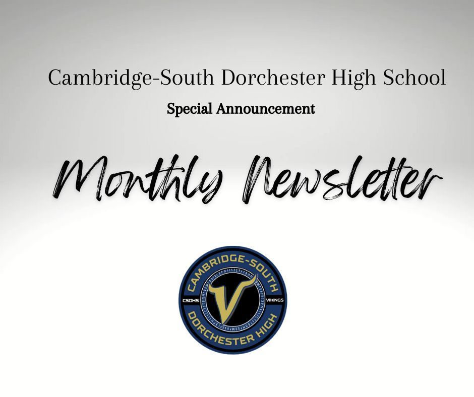 monthly newsletter