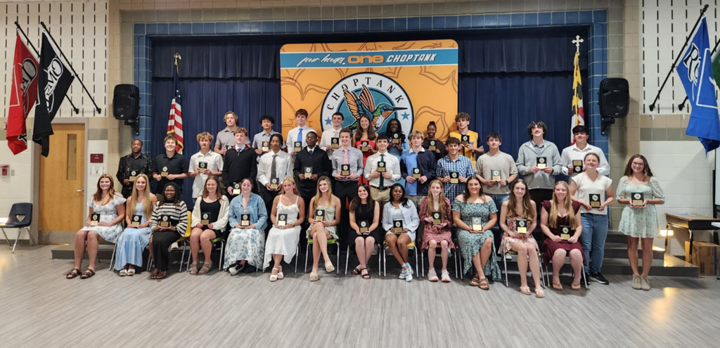 Congratulations to Joslin Cain and Christian Gorsuch on being selected as the NDHS Bayside Scholar Athletes! They were recognized at a dinner on Monday night with other athletes from all the schools in the Bayside Conference.