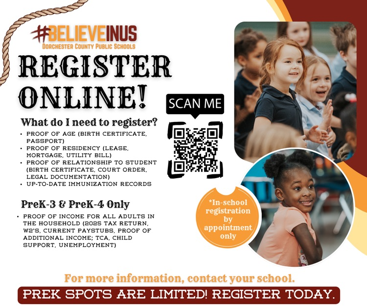 26-27 PreK and K registration is open
