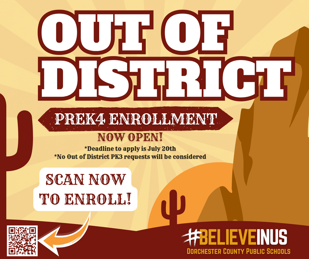 Out of District  PreK4 Enrollment Now Open