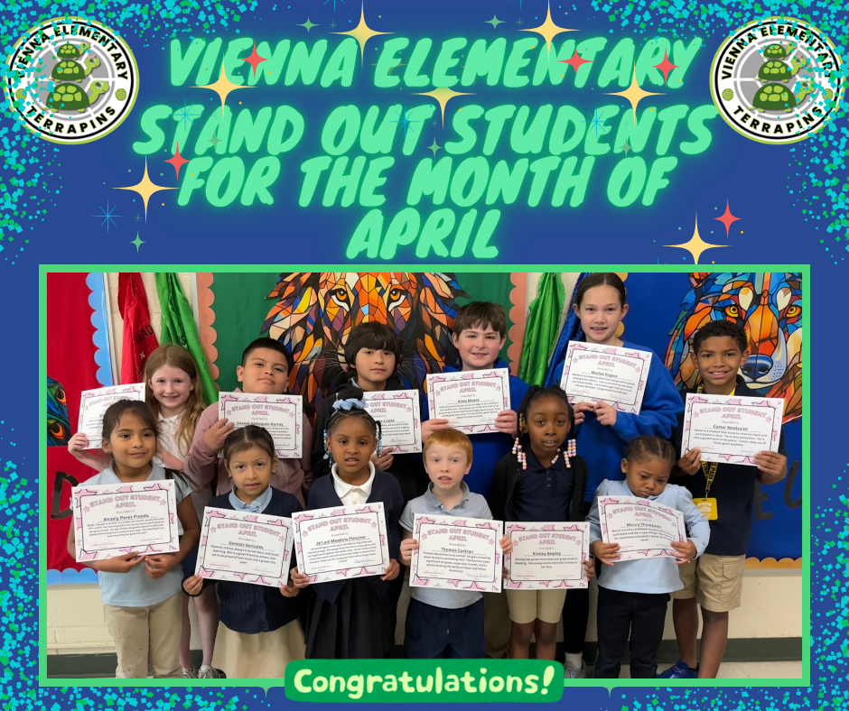 standout students for April