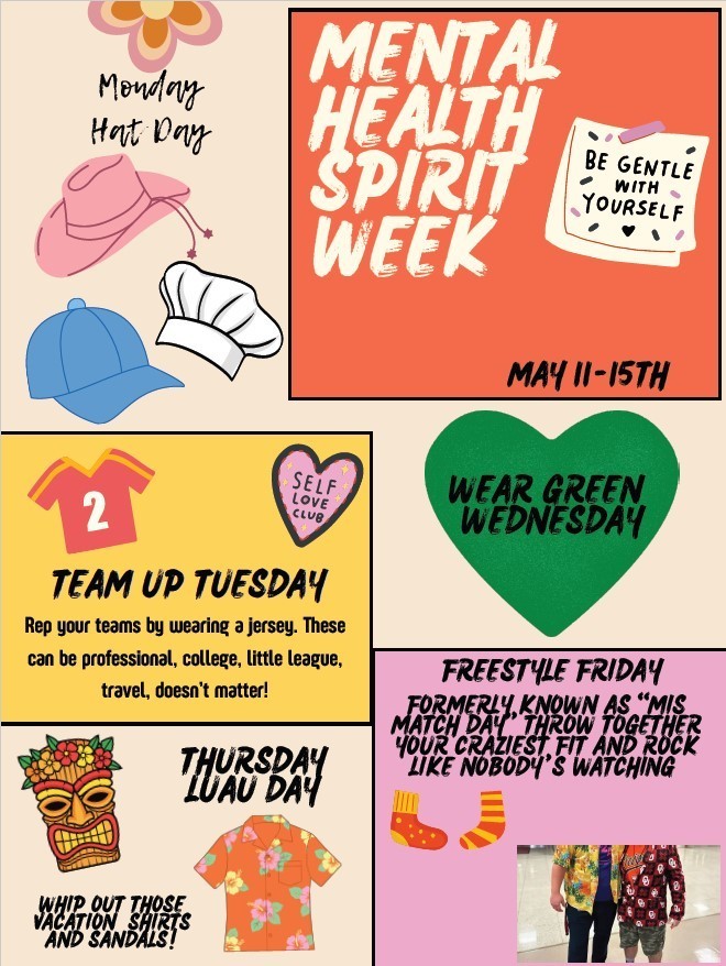 metnal health spirit week