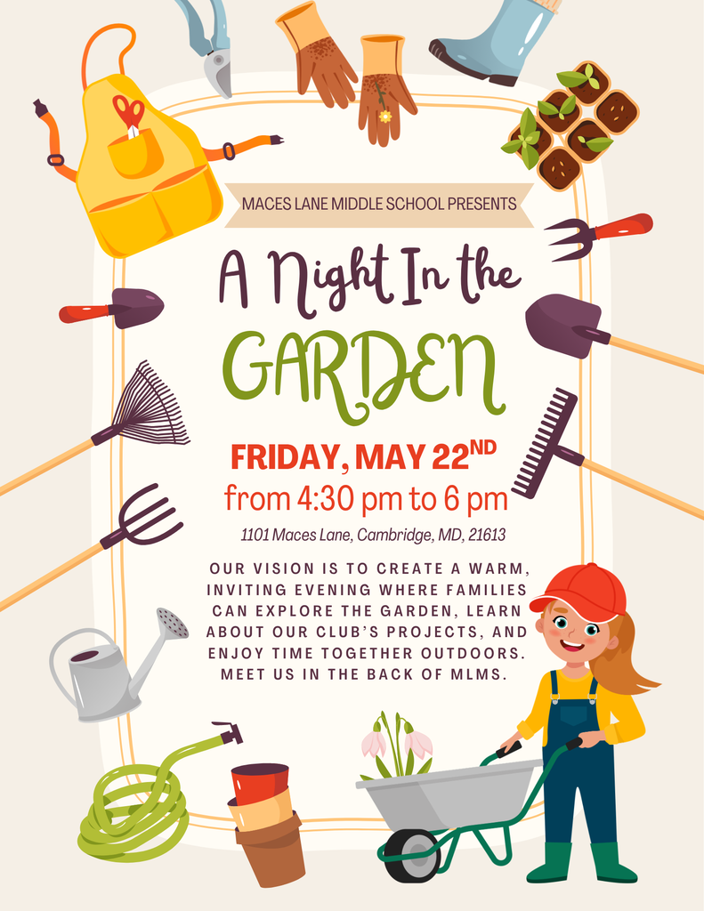 MLMS Garden Club Night in the Garden