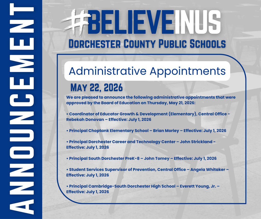 Administrative Apppointments - May 22, 2026