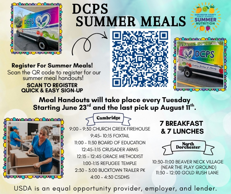 DCPS summer program starts soon!