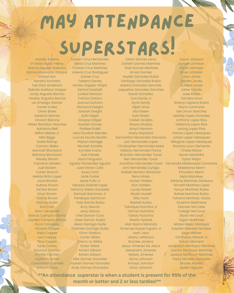 may attendance superstars