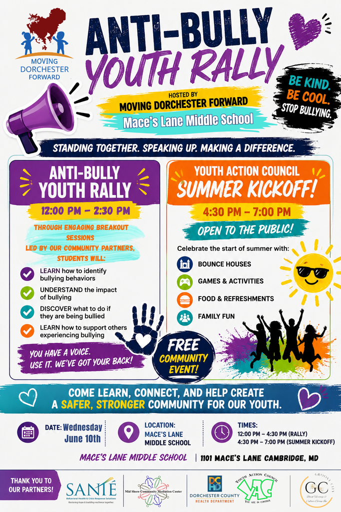 Anti Bully Youth Rally  at MLMS