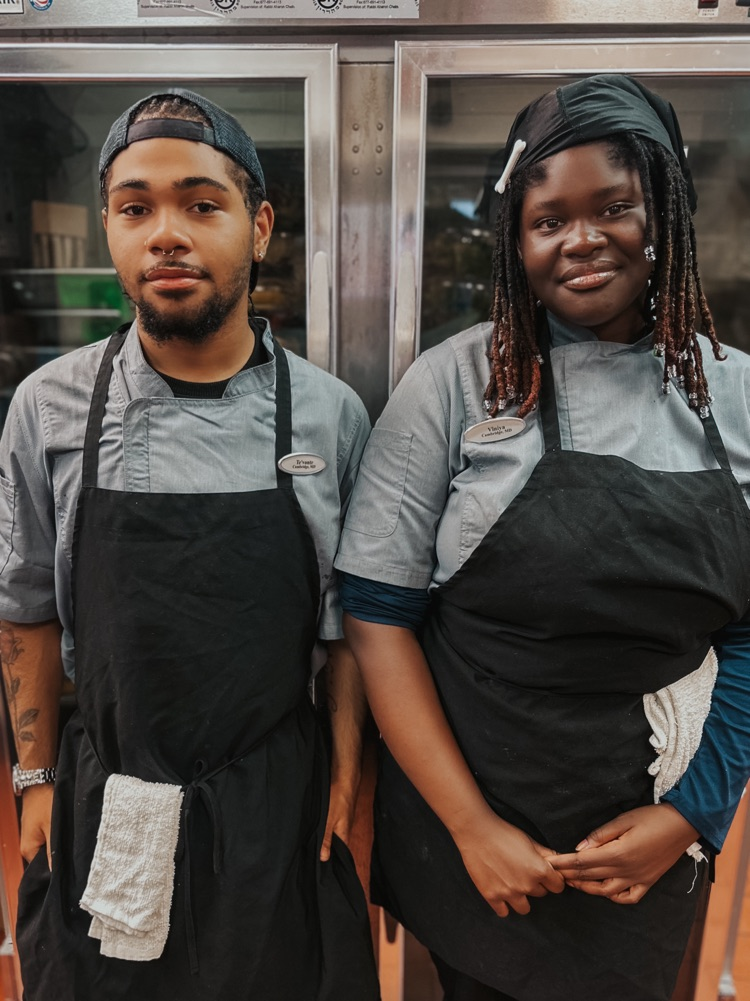 culinary apprentices at the Hyatt