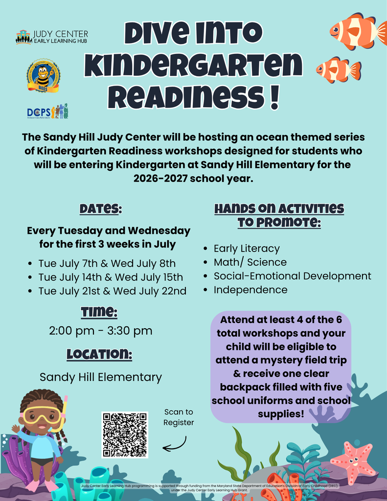 k summer readiness flyer