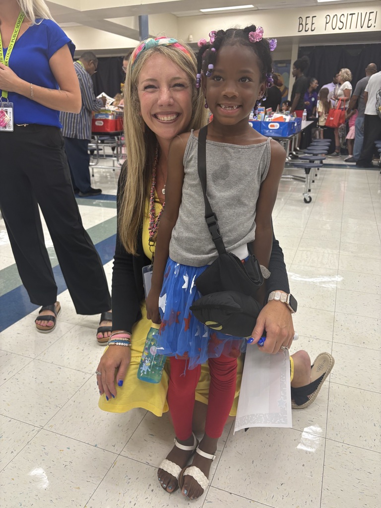 Ms blessing and little blessing at open house