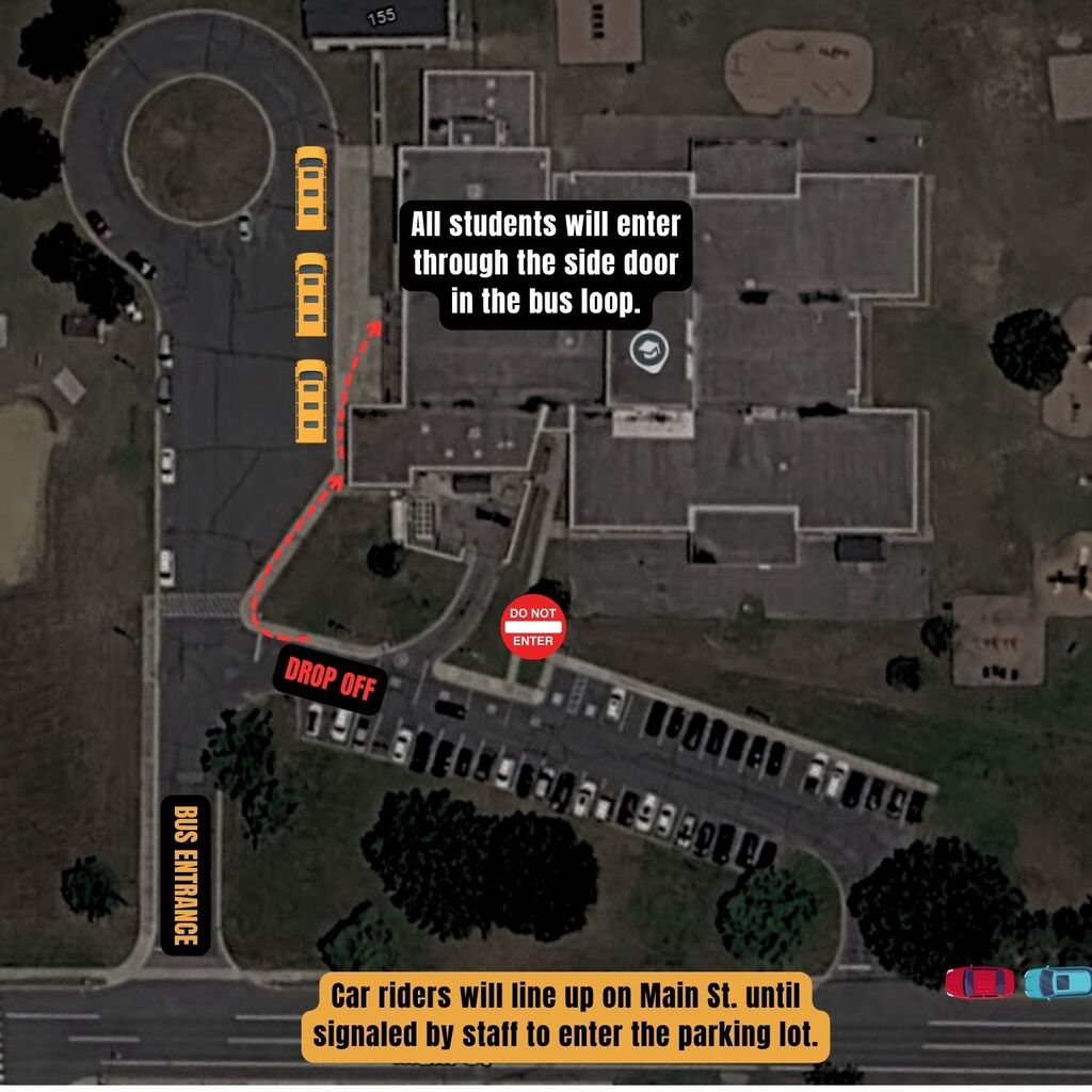 New Car Drop Off Location