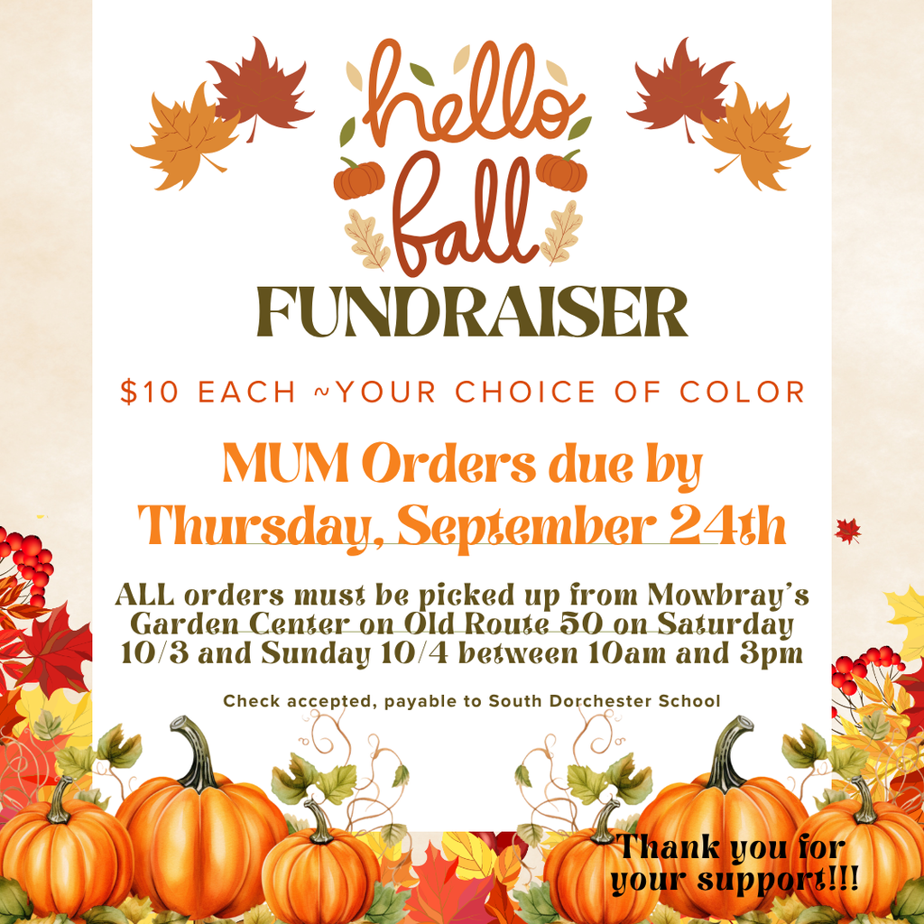 Fall fundraiser
