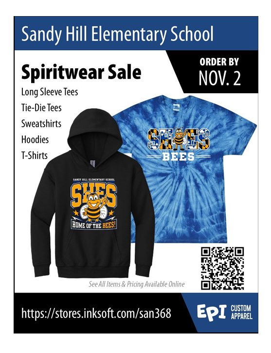 spirit wear sale
