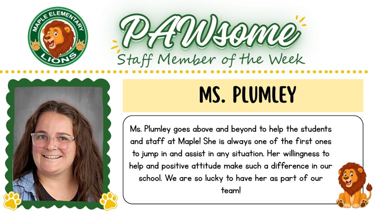 ms. Plumley 