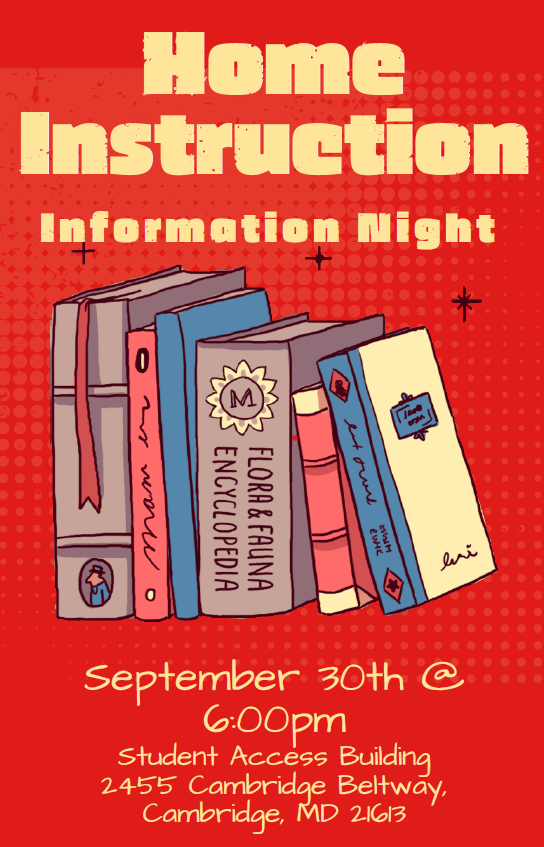 Home Instruction Information Night 9/30