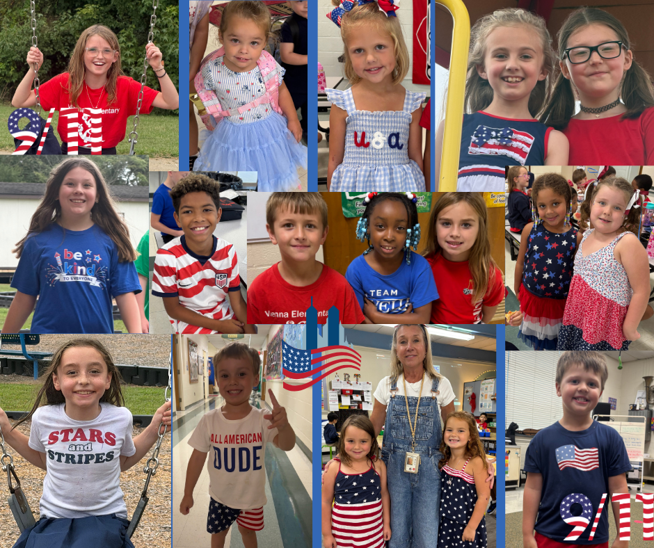 red white and blue