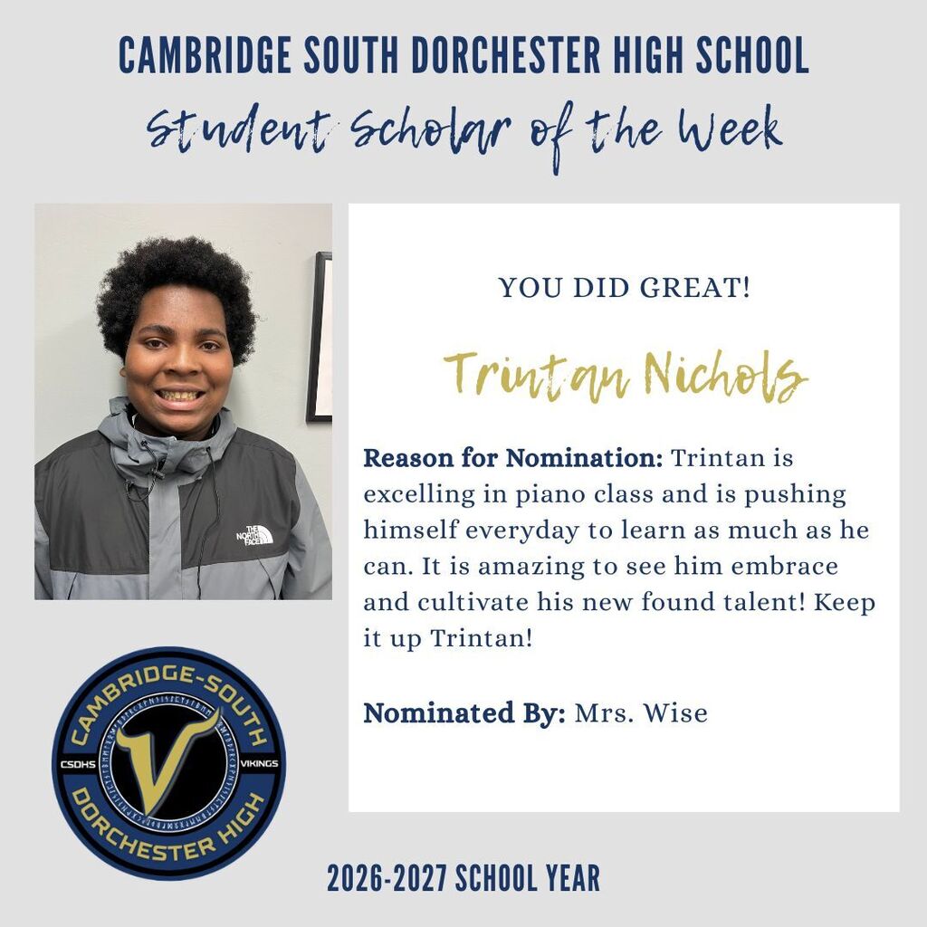 student of the week