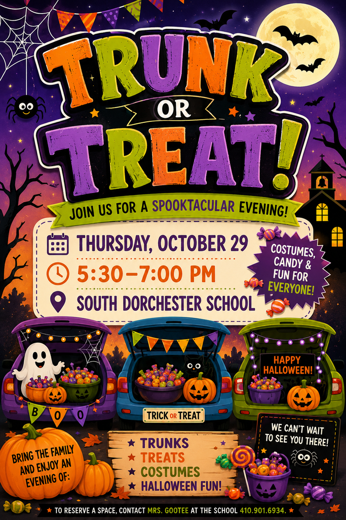 Trunk or Treat flyer