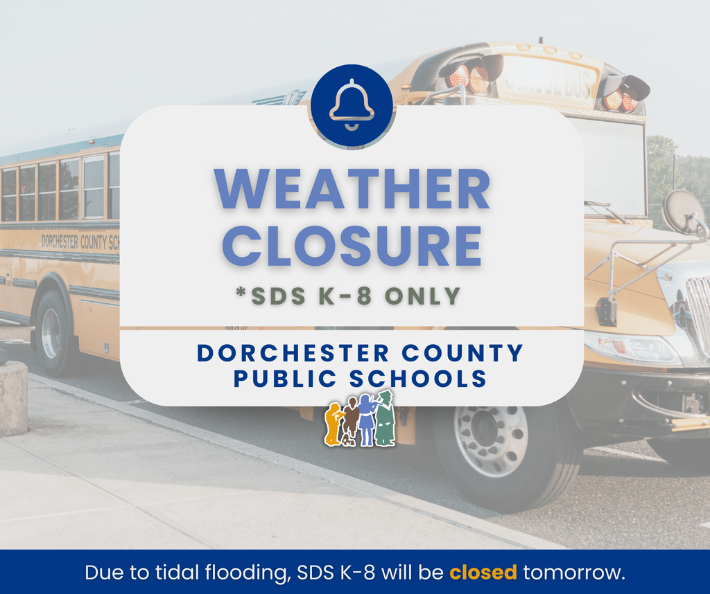 SDS closed tomorrow graphic