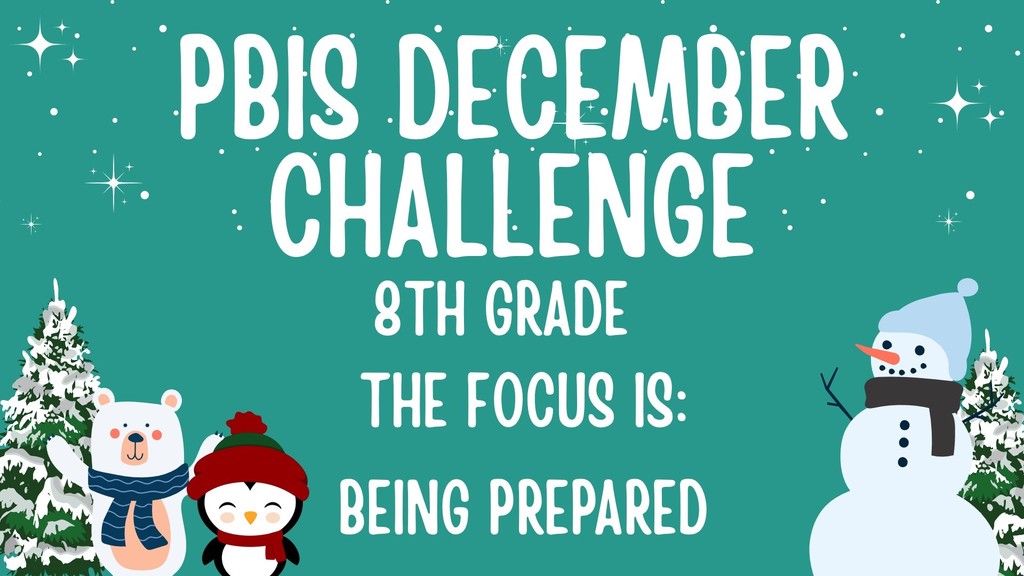 8th Grade focus is Prepared