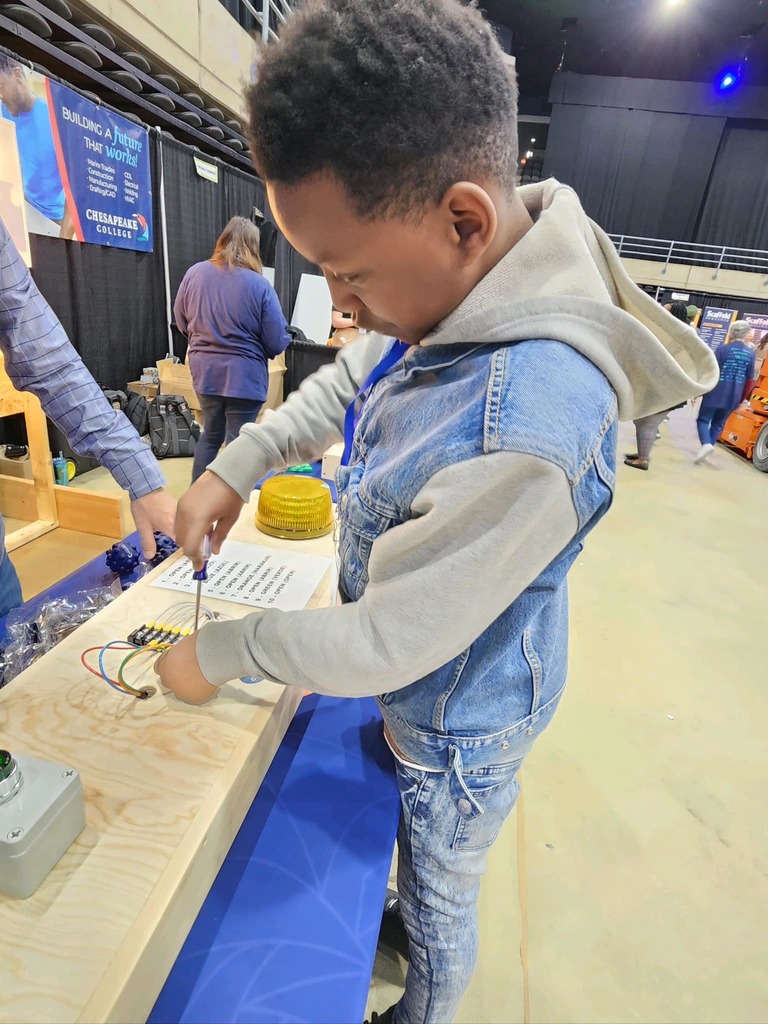 Boy with screwdriver