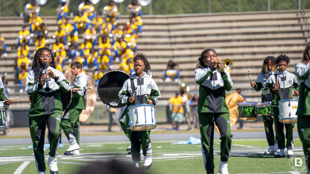 Woodland Bands at action