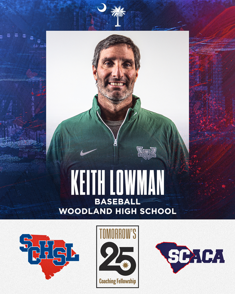Woodland High School’s Keith Lowman Recognized as One of South Carolina’s Top Emerging Coaches