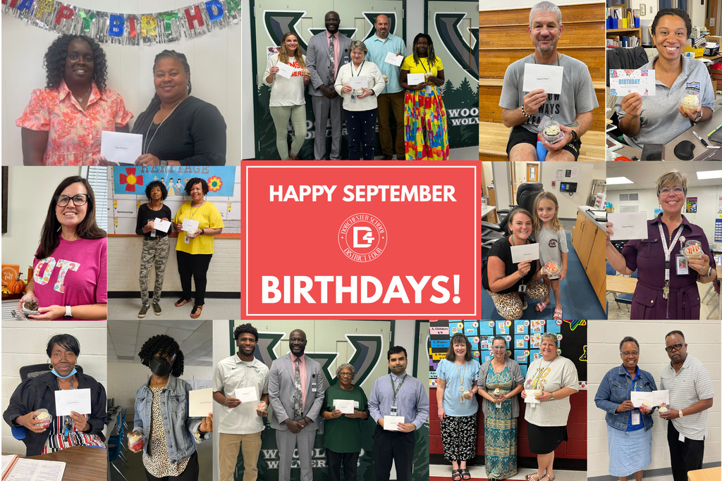 September Staff Member Birthday pics