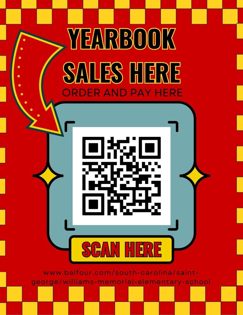 QR Code for the purchase of the 2025-2026 WMES yearbook.