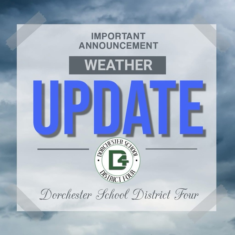 weather update letters in blue district logo, stormy background image