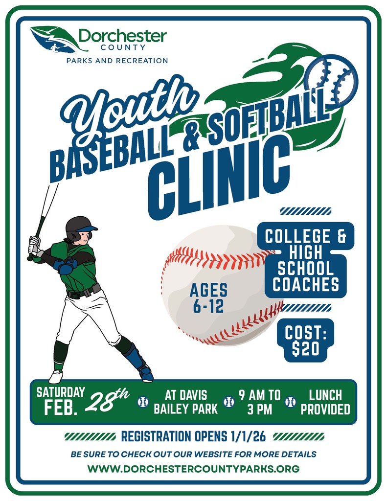Youth Baseball and Softball Clinic; Saturday February 28, 2026
