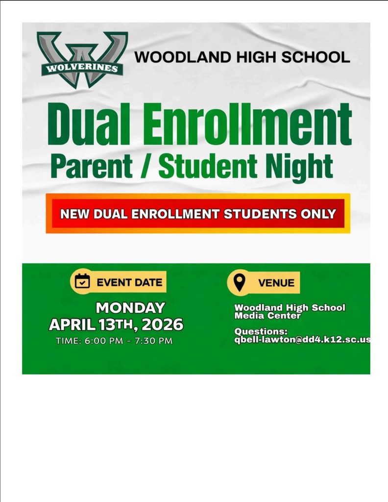 Flyer for dual enrollment night