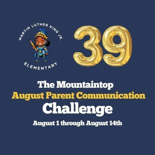 📣 August Parent Communication Challenge Update!  We’ve got 39 MLK parents who have not only signed up for the Rooms App—but are actively viewing and interacting with their child’s teacher! 💬📱 Let’s keep the momentum going, Mountaintop Family! 💙💛  📲 Not signed up yet? Follow these steps: 	1.	Go to id.edurooms.com/signup 	2.	Enter the Magic Code from your child’s teacher 	3.	Fill out the form to finish setting up your account 	4.	Download the school app from the App Store  Let’s stay connected and win together! #MLKMountaintop #WinningSeason #OpportunitiesForGreater
