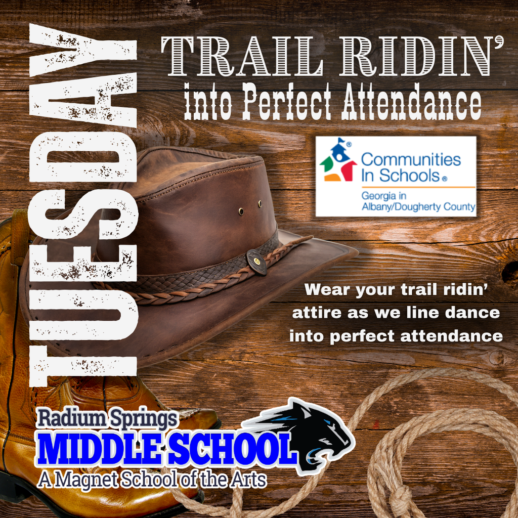 Radium is Trail Ridin' into Perfect Attendance